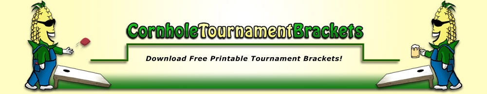 Cornhole Tournament Brackets